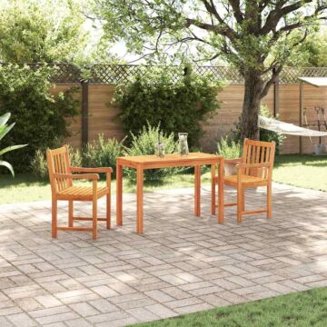 Vidaxl 3-piece Garden Dining Set - Solid Acacia Wood