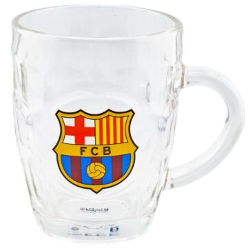 Fc Barcelona Dimple Glass Tankard