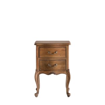 Chic Bedside Table Weathered 520x430x750mm