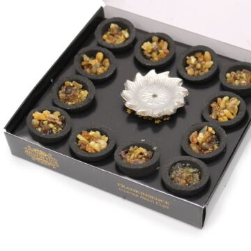 Box Of 12 Resin Cups - Frankincense