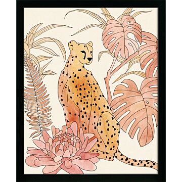 Blush Cheetah Iii By Annie Warren