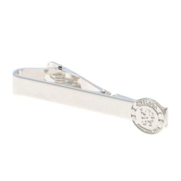 Chelsea Fc Silver Plated Tie Slide