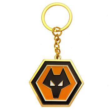 Wolverhampton Wanderers Fc Crest Keyring