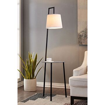 Metal Tray Table Floor Lamp