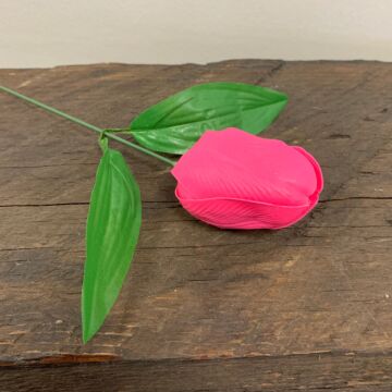 Craft Soap Flower - Med Tulip - Rose - Pack Of 10