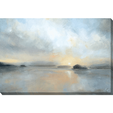 Misty Estuary By Joanne Parent