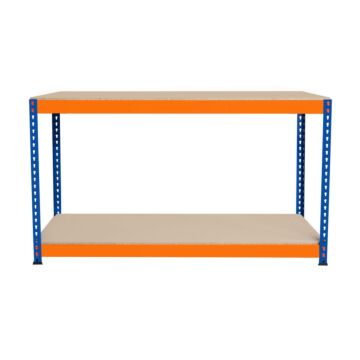 S-rax 2 Tier Workbench - 150cm X 45cm X 90cm