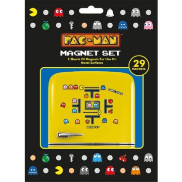 Pac-man Fridge Magnet Set