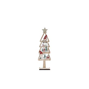 Freestanding Christmas Tree With Gonks Small