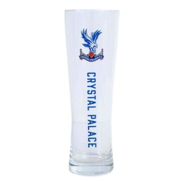 Crystal Palace Fc Tall Beer Glass