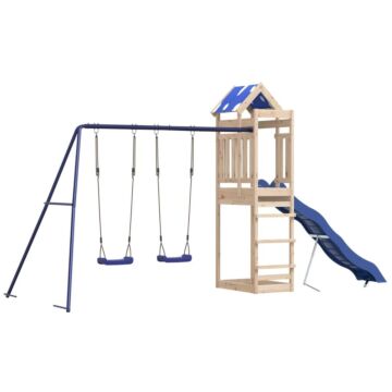 Vidaxl Outdoor Playset Solid Wood Pine