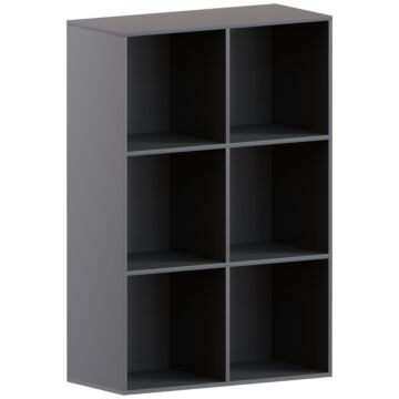 Vida Designs Durham 2x3 Cube Storage Unit, Black