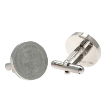 Celtic Fc Stainless Steel Formed Cufflinks
