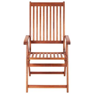 Vidaxl Folding Garden Chairs 6 Pcs Solid Acacia Wood