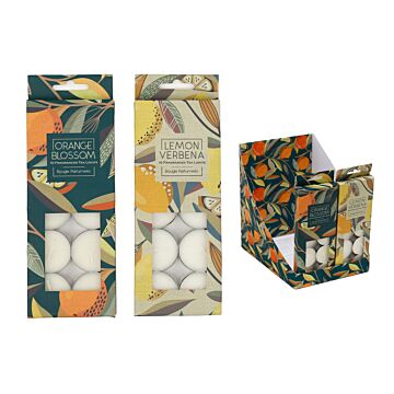 Citrus Zest Scented Tealights 10 Pack