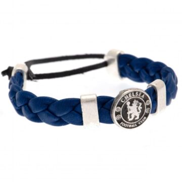 Chelsea Fc Pu Slider Bracelet