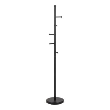 Aspen Coat Hanger, Frame And Base, Matt Black