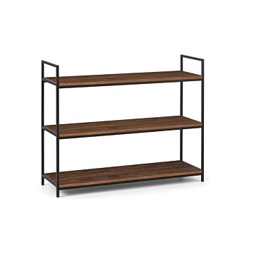 Tribeca Low Bookcase - Walnut