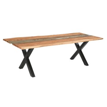 Live Edge Collection Large River Dining Table