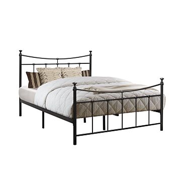 Emily Small Double Bed Black