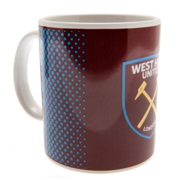 West Ham United Fc Fade Mug