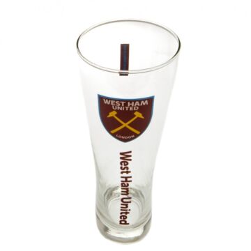 West Ham United Fc Tall Beer Glass