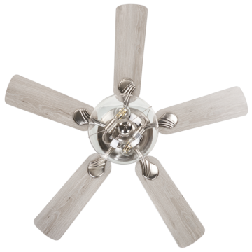 Ceiling Fan With Light Ventilator Silver With Light Wood Pull Switch 3 Speed Options Metal Plywood Traditional Living Room Bedroom Beliani