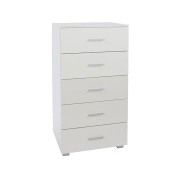 Lido 5 Narrow Tall Chest Of Drawers
