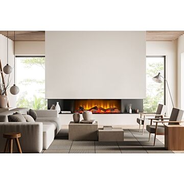 Acantha Aspire 100 Panoramic Media Wall Electric Fire