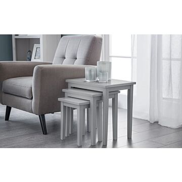 Cleo Nest Of Tables - Grey Finish