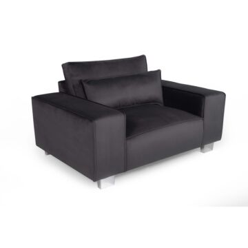 Harleston Fabric Sofa 1s Steel