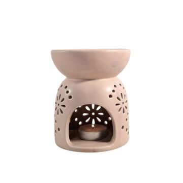 11x13 Pattern Holes Oil Burner Beige