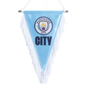 Manchester City Fc Triangular Mini Pennant