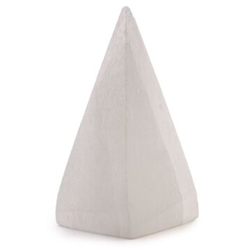 Selenite Pyramid - 10 Cm