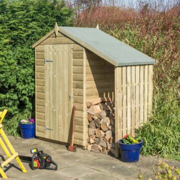 Oxford 4 X 3 Shed With Lean To