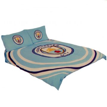 Manchester City Fc Pulse Double Duvet Set