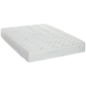 Homcom King Mattress, Pocket Sprung Mattress In A Box With Breathable Foam And Individually Wrapped Spring, 200cmx150cmx22.5cm, White