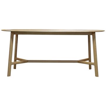Madrid Oval Dining Table 1800x1000x760mm