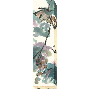 Pastel Grape Panel I By Chris Paschke - Canvas Print