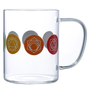 Glass Mug - Chakra
