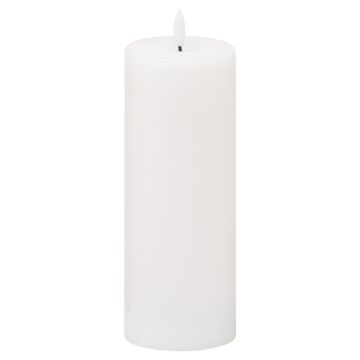 Luxe Collection Natural Glow 3"x8" Led White Candle