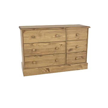 Cotswold 3+3 Drawer Wide Chest