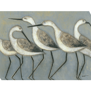 Shore Birds Ii By Norman Wyatt Jnr