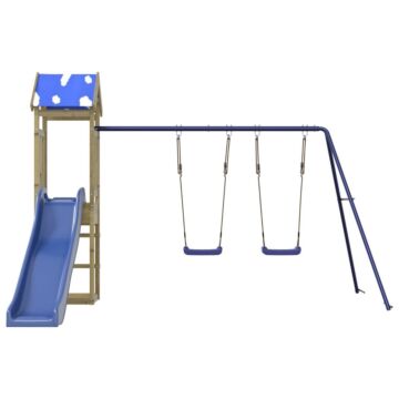 Vidaxl Outdoor Playset Impregnated Wood Pine