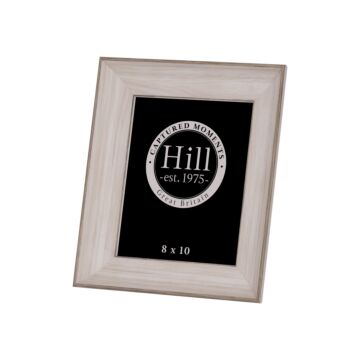 White Washed Wood Photo Frame 8x10