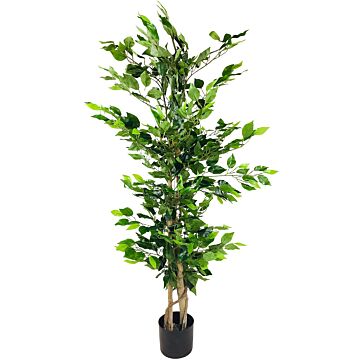 Artificial Ficus Tree With Natural Trunk 125cm