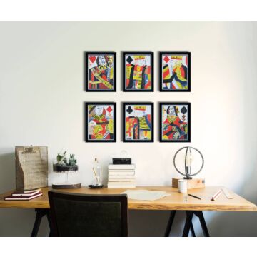 Quirky Cards Iii - Framed Art
