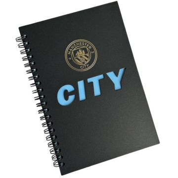 Manchester City Fc A5 Cut Out Notebook