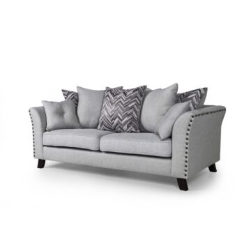 Linton Fabric Sofa 3s Grey