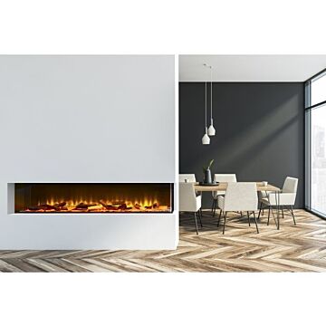 Acantha Aspire 150 Corner View Media Wall Electric Fire